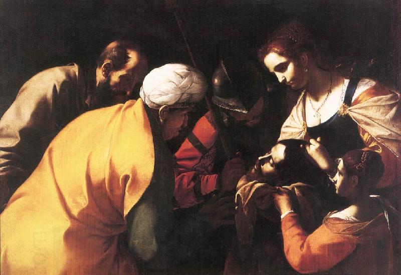 PRETI, Mattia Salome with the Head of St John the Baptist af China oil painting art